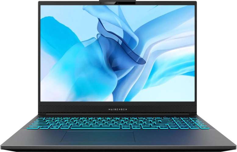 Ноутбук игровой MAIBENBEN X16A-R77445 16", IPS, AMD Ryzen 7 7435H 3.1ГГц, 8-ядерный, 16ГБ DDR5, 512ГБ SSD,  NVIDIA GeForce  RTX 4050 для ноутбуков - 6 ГБ, Linux, серый [x16a-r77445ffslgre0]